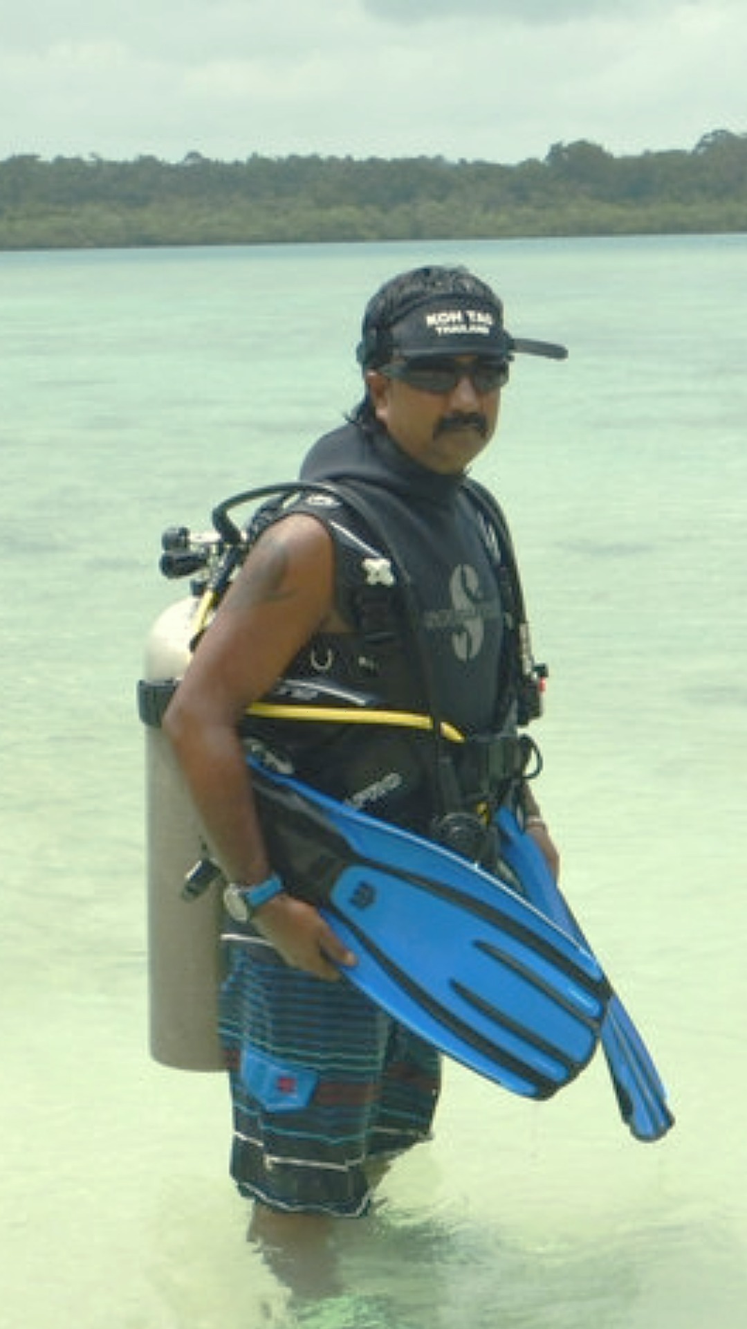 Mithun Chakraborty Diving